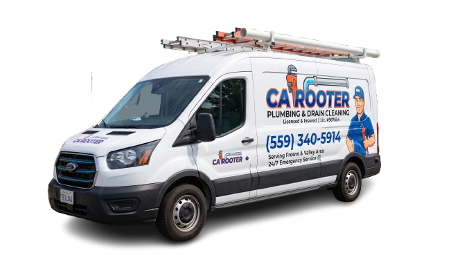 CA Rooters Cleaning Mobile Van Fresno CA
