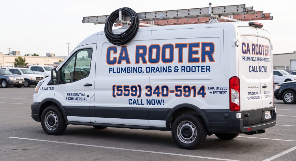 CA Rooters Plumbing, Drains & Rooter Service Van Fresno CA